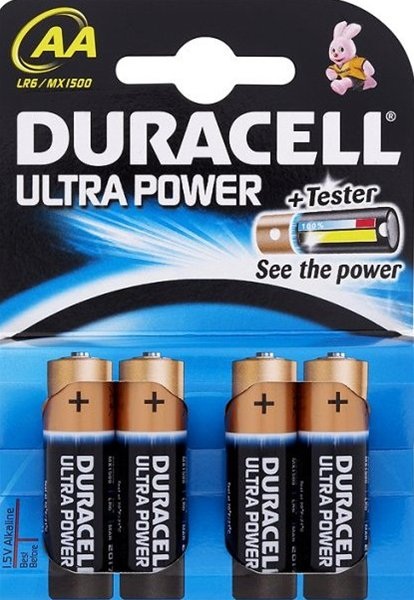 Vast en zeker september Nationaal volkslied Duracell Ultra alkaline batterijen type AA penlite | BatterijTotaal.nl