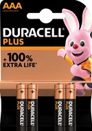 Duracell Plus alkaline batt. type AAA (potlood)